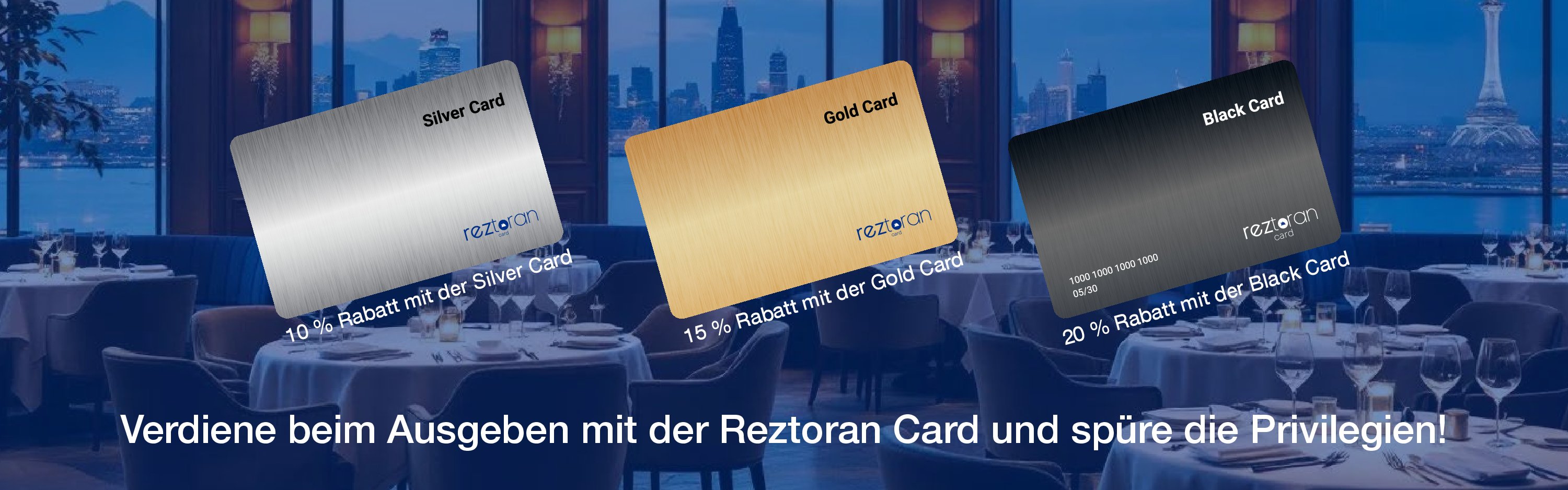 Reztoran Treuekarten