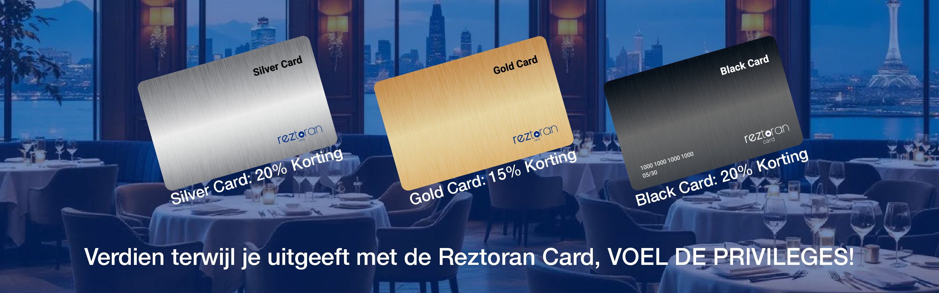 Reztoran Klantenkaarten